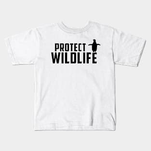 protect wildlife - penguin Kids T-Shirt